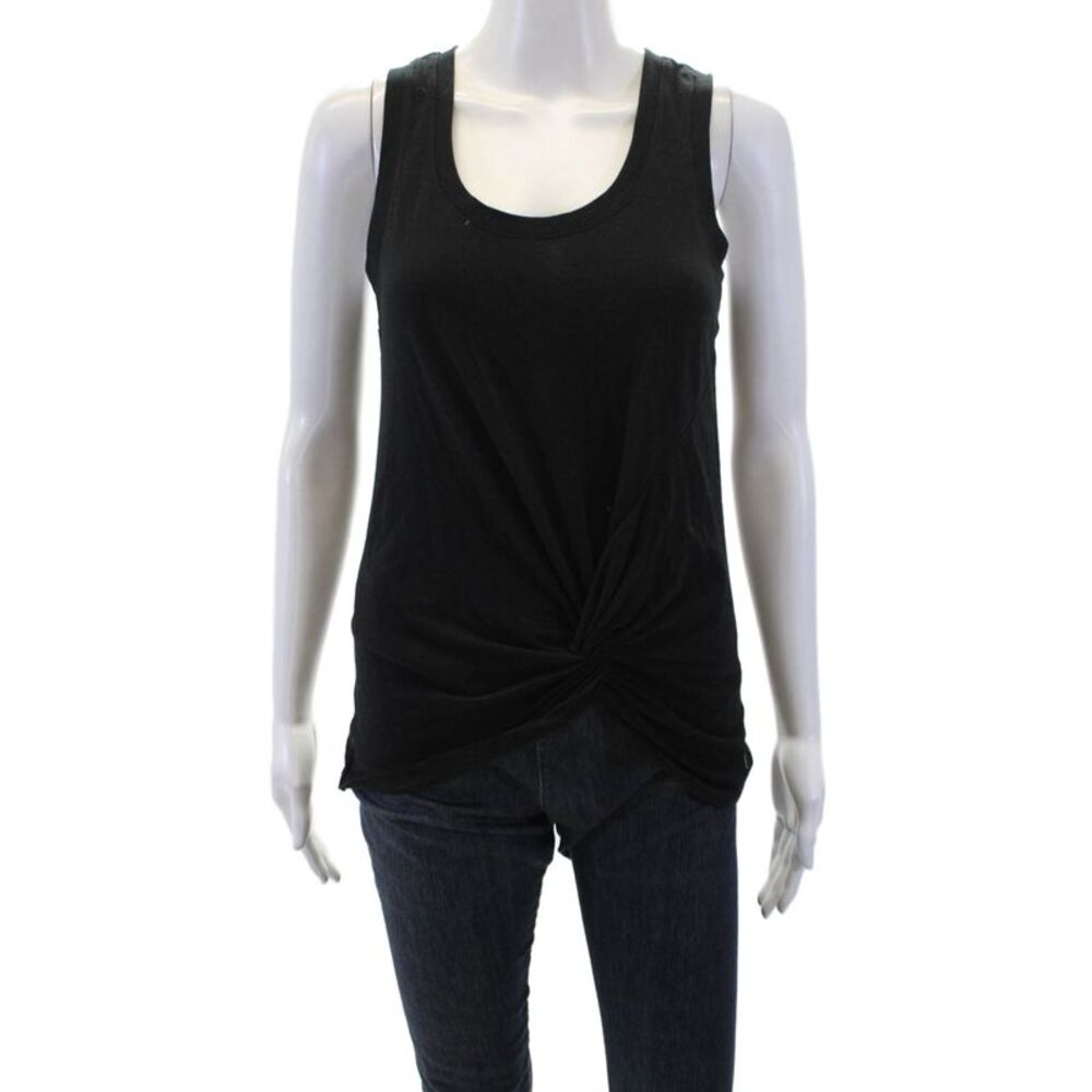 Z Supply Womens Basic Black Tank Round Neck Size XS